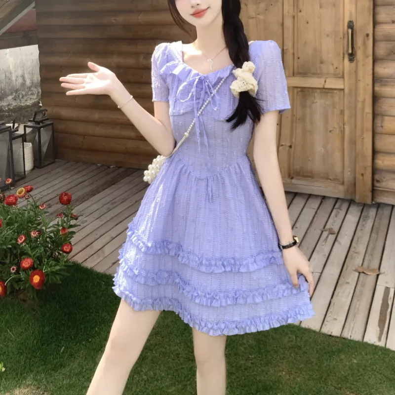 Dior Beauty Short Sleeved Dress Women's-5