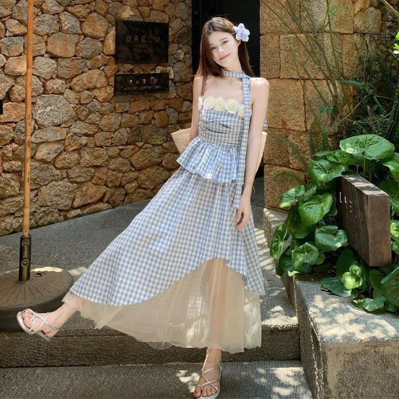 Dior Beauty Two Piece Skirt Sets Women's Two Piece Set-2