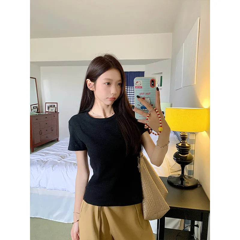 Dior Beauty Set in Sleeve T Shirt Women's-8