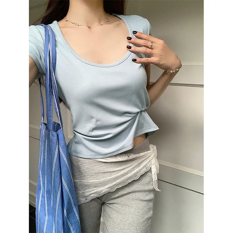 Dior Beauty Set in Sleeve T Shirt Women's-28