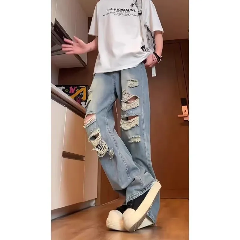 DABAISHA Jeans Unisex Blue-4