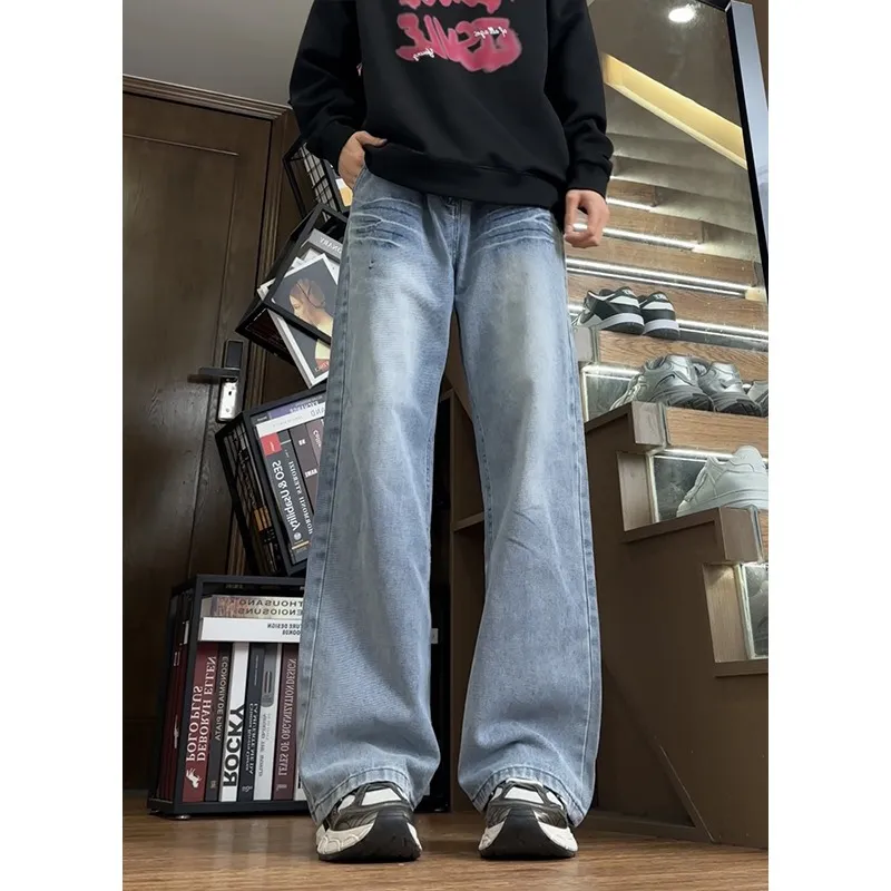 DABAISHA Jeans Unisex Blue-5