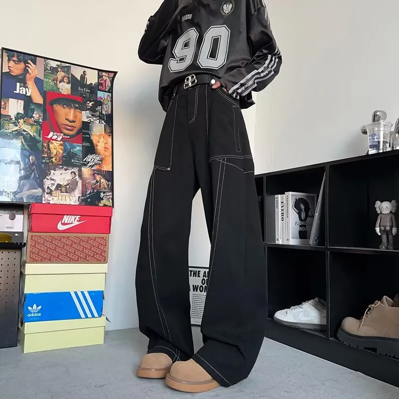 DABAISHA Jeans Unisex Black-1