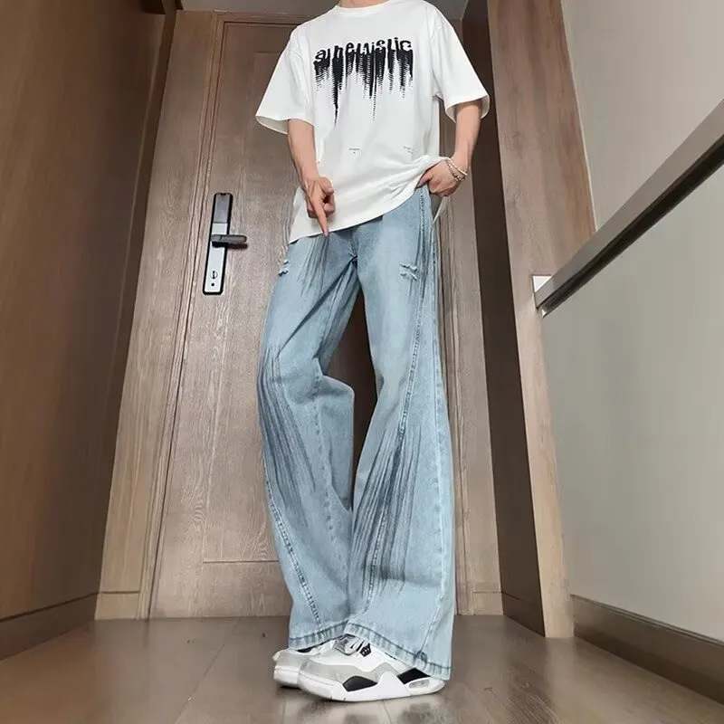 DABAISHA Jeans Unisex Light Blue-1