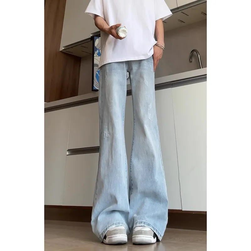 DABAISHA Jeans Unisex Light Blue-4