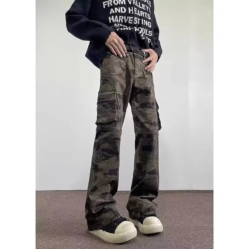 DABAISHA Jeans Unisex Camouflage-3