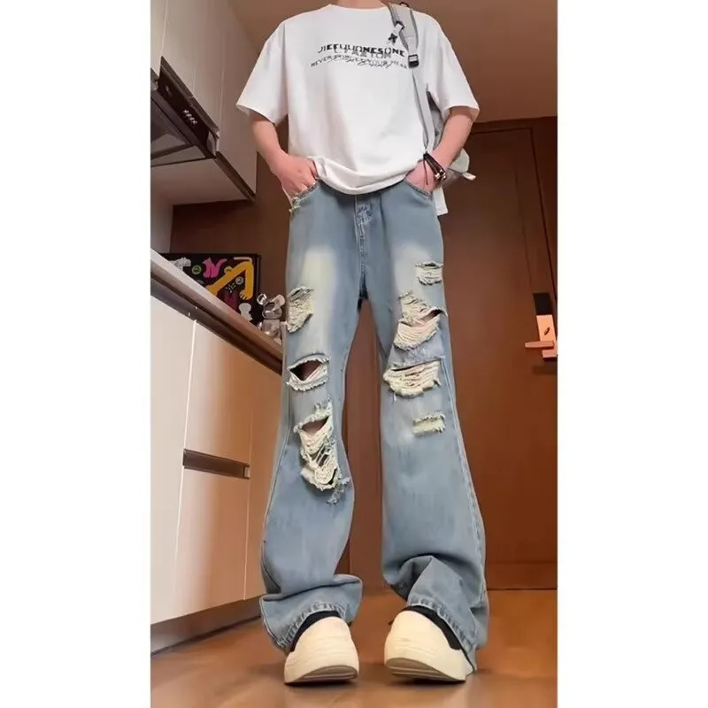 DABAISHA Jeans Unisex Blue-3
