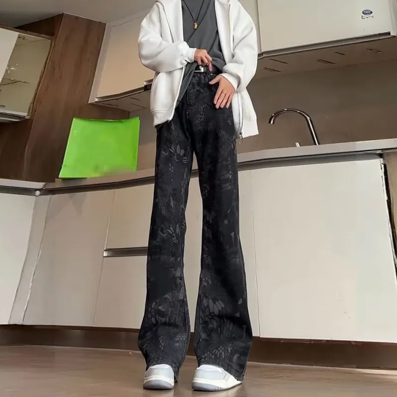 DABAISHA Jeans Unisex Camouflage-4