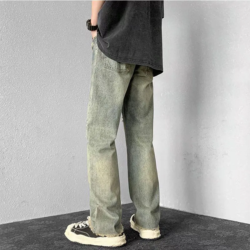 DABAISHA Jeans Unisex Yellow Mud-6