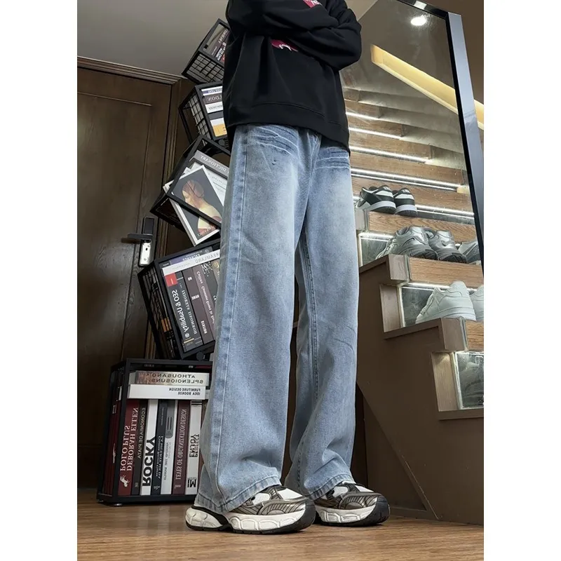 DABAISHA Jeans Unisex Blue-4
