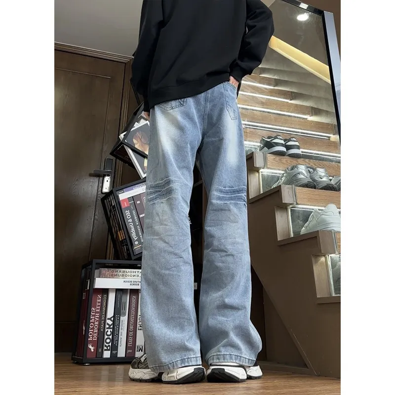 DABAISHA Jeans Unisex Blue-1