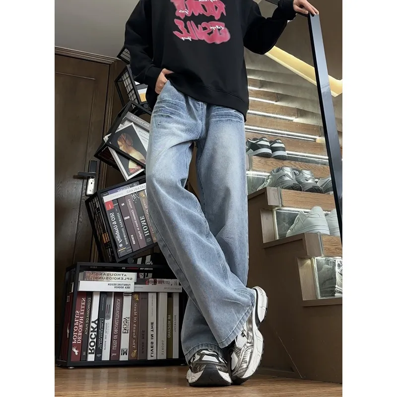 DABAISHA Jeans Unisex Blue-2