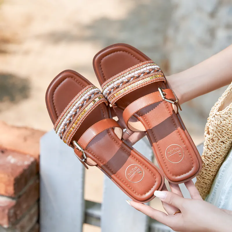 SAFIYA Slide Slippers Women's-9
