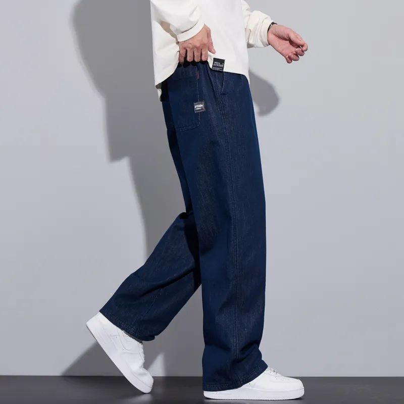 EPTISON Jeans Unisex Navy Blue-3