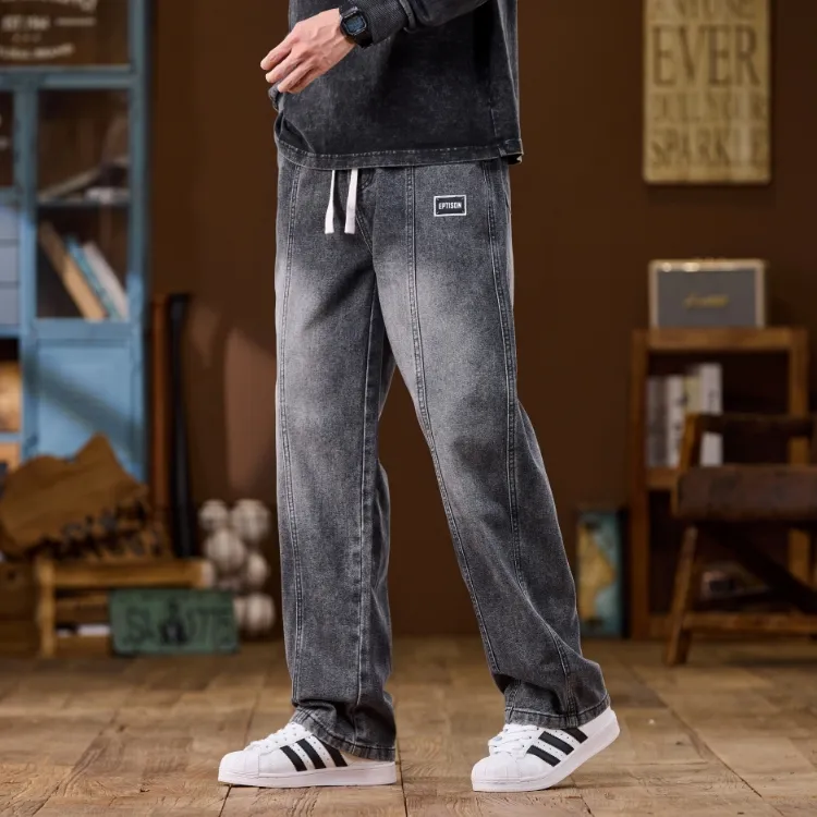 EPTISON Jeans Unisex Smoke Gray-2