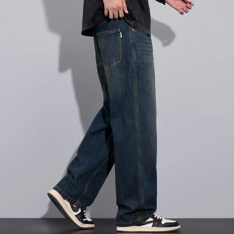 EPTISON Jeans Unisex Vintage Blue-4