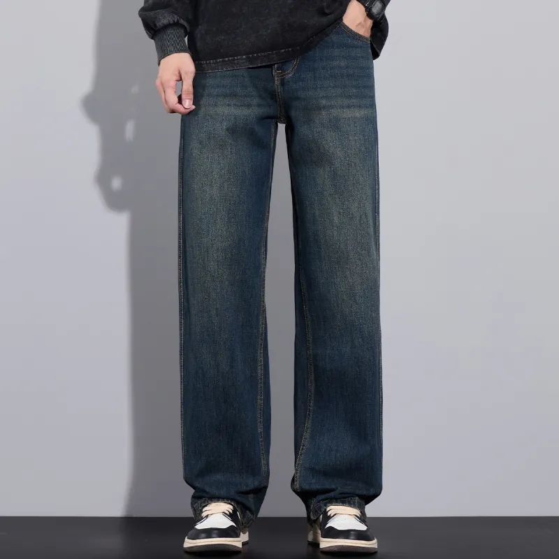 EPTISON Jeans Unisex Vintage Blue-2