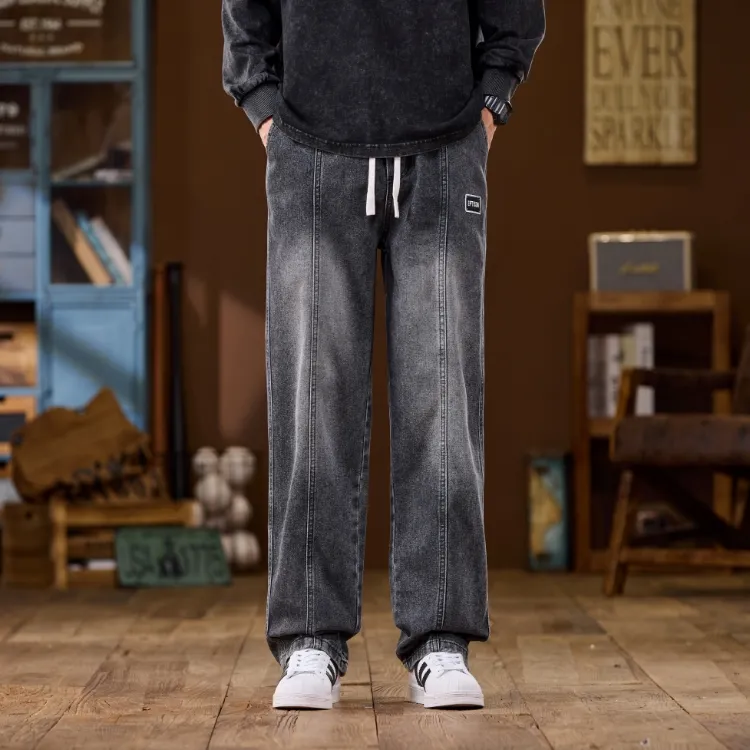 EPTISON Jeans Unisex Smoke Gray-1