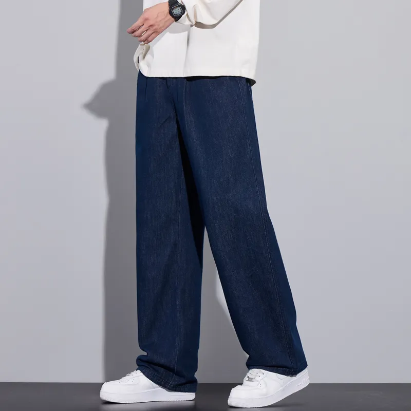 EPTISON Jeans Unisex Navy Blue-4
