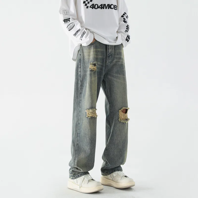 EPTISON Jeans Unisex Vintage Blue-3