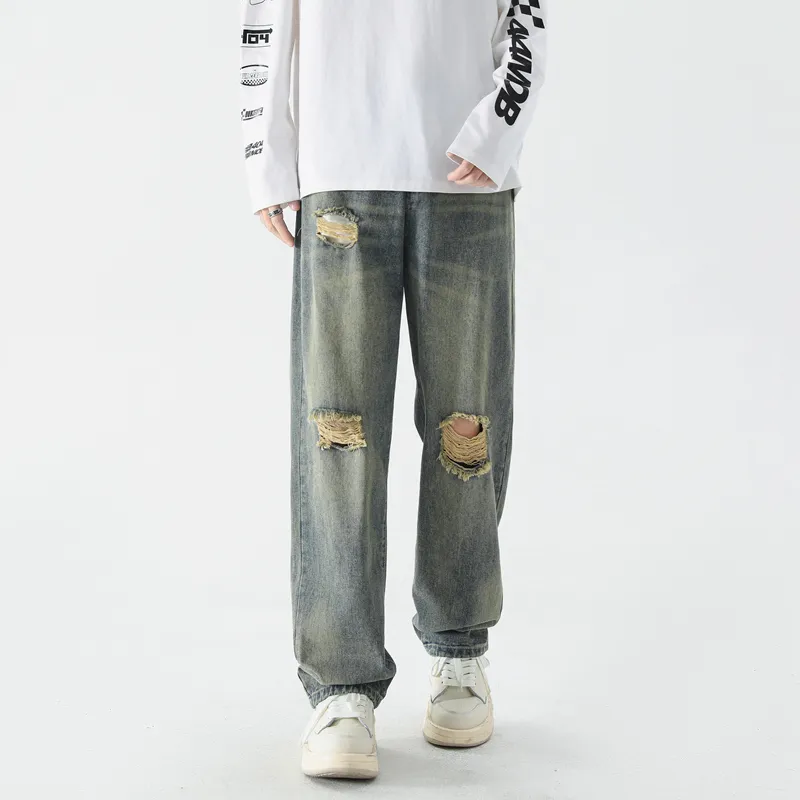 EPTISON Jeans Unisex Vintage Blue-2