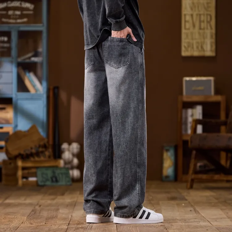 EPTISON Jeans Unisex Smoke Gray-5
