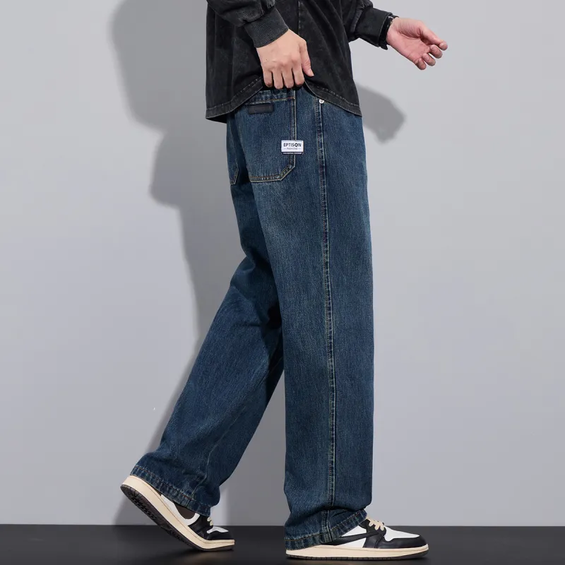 EPTISON Jeans Unisex Blue Gray-3