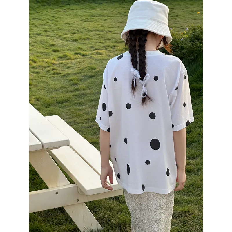 YOUJI T Shirts Women's Raw White-3