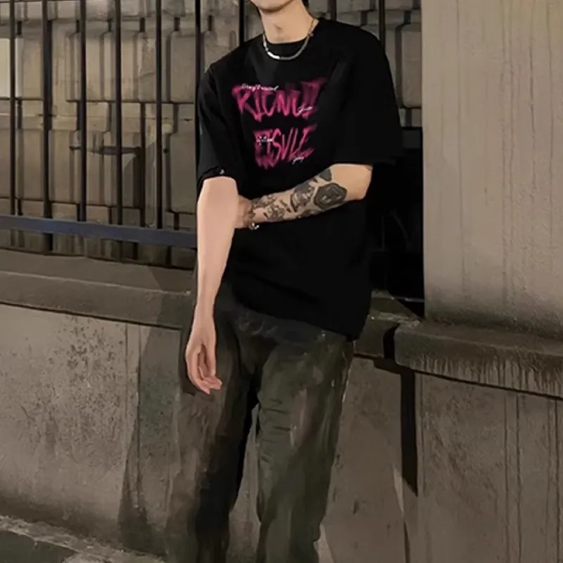 PAINT STAIN Fashion Minimalist Style T Shirt Unisex-9