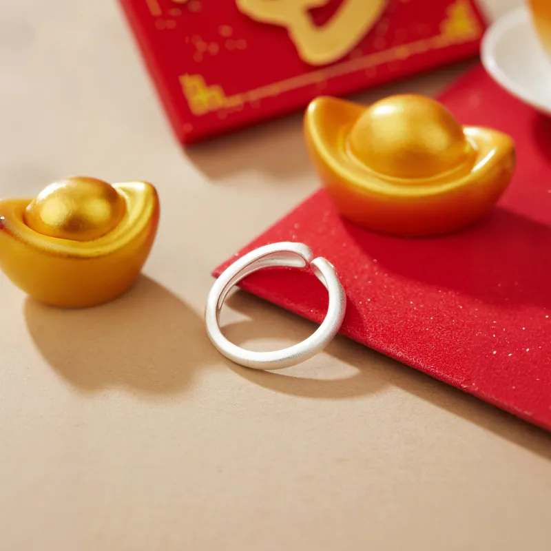 UABA 999 Fine Silver Rings Women's-3
