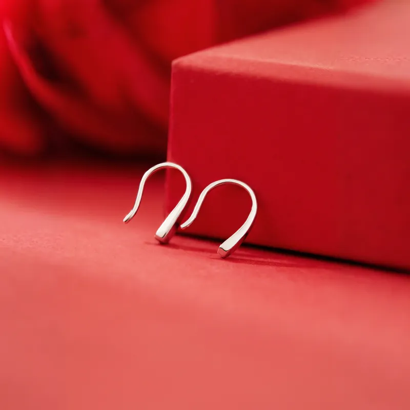 UABA S999 Fine Silver Earrings Unisex-3