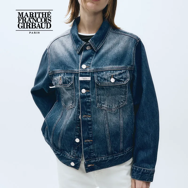 MARITHE FRANCOIS GIRBAUD Denim Jacket Women's-2