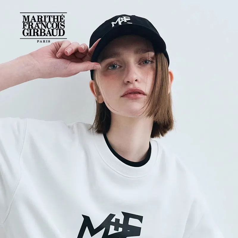 MARITHE FRANCOIS GIRBAUD Cotton Baseball Caps Unisex Black-3
