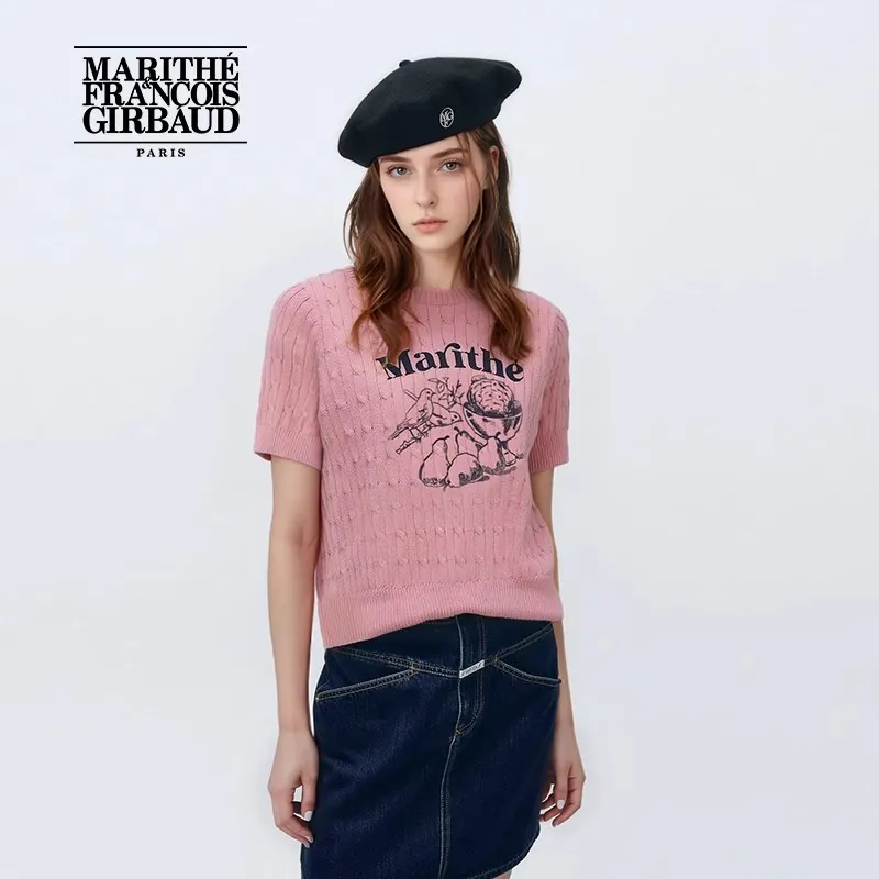 MARITHE FRANCOIS GIRBAUD Short Sleeved Knitwear Women's-1