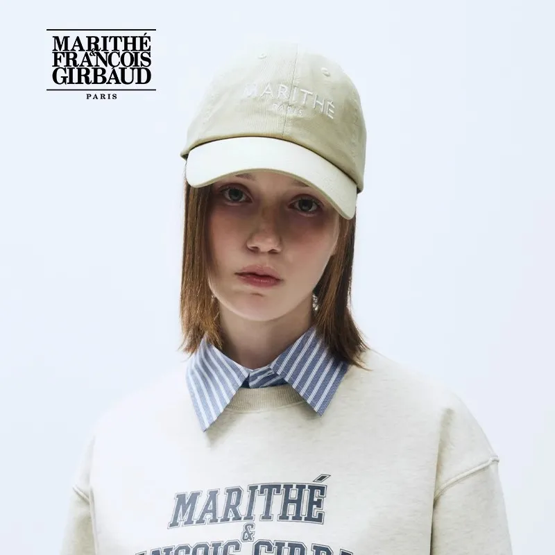 MARITHE FRANCOIS GIRBAUD Trendy Logo Embroidery Baseball Caps Unisex-4