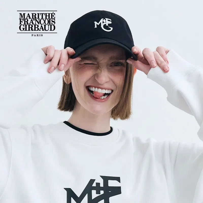 MARITHE FRANCOIS GIRBAUD Cotton Baseball Caps Unisex Black-4