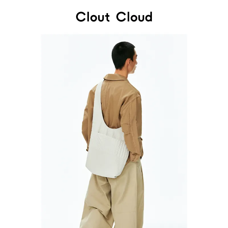 CLOUT CLOUD Nylon Canvas Bag Round Crossbody Bag Shoulder Bag Trumpets Women's Multicolor-2