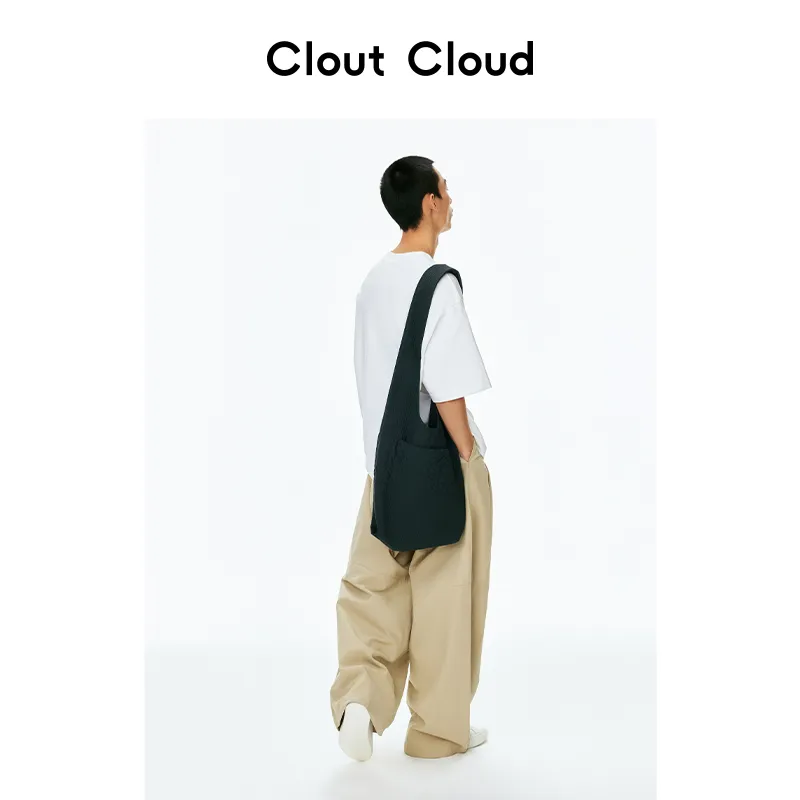CLOUT CLOUD Nylon Canvas Bag Round Crossbody Bag Shoulder Bag Trumpets Women's Multicolor-8