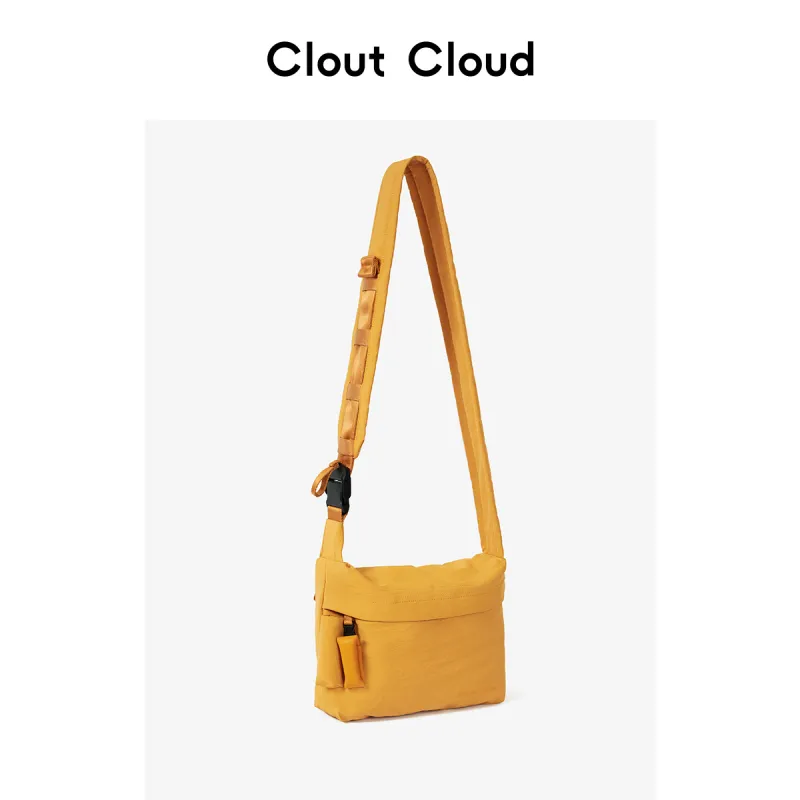 CLOUT CLOUD Water repellent Nylon Small Square Bag Crossbody Bag Small Size Unisex Multicolor-9