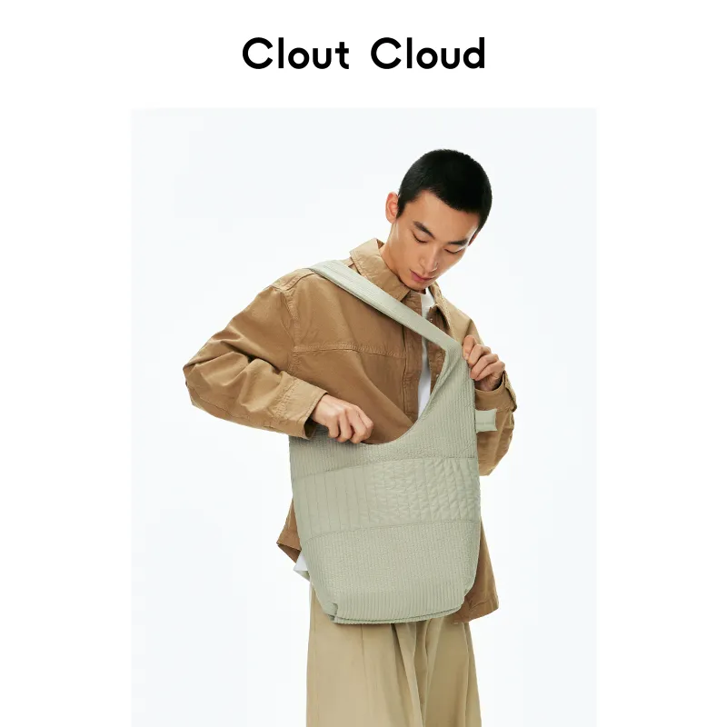CLOUT CLOUD Nylon Canvas Bag Round Crossbody Bag Shoulder Bag Trumpets Women's Multicolor-5