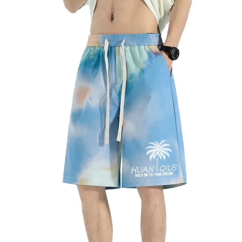 HUANQIU Casual Shorts Unisex-13