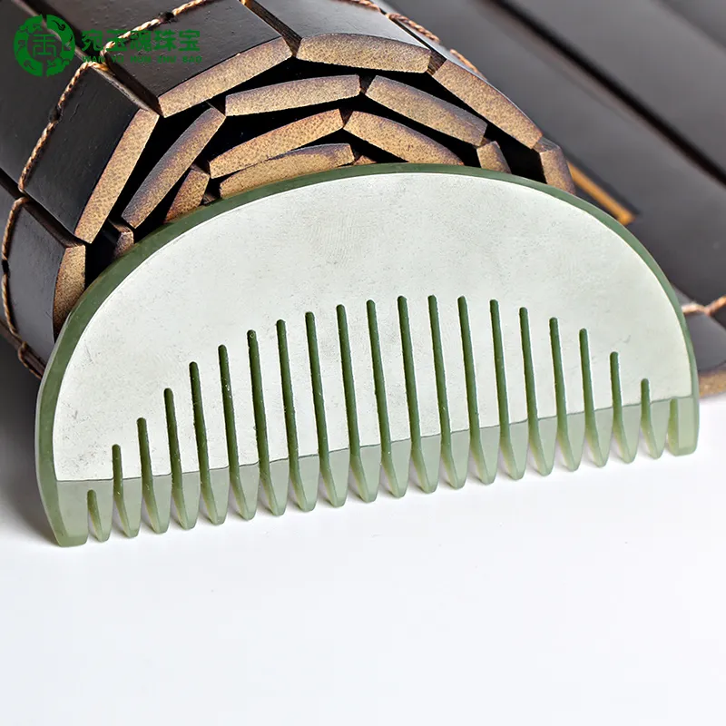 WANYUHUN Comb Green Jade Unisex-2