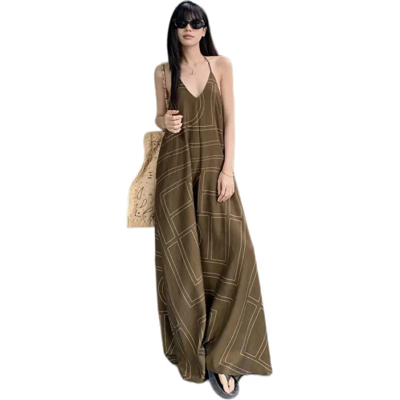 MORii Slip Dresses Women's Green-3