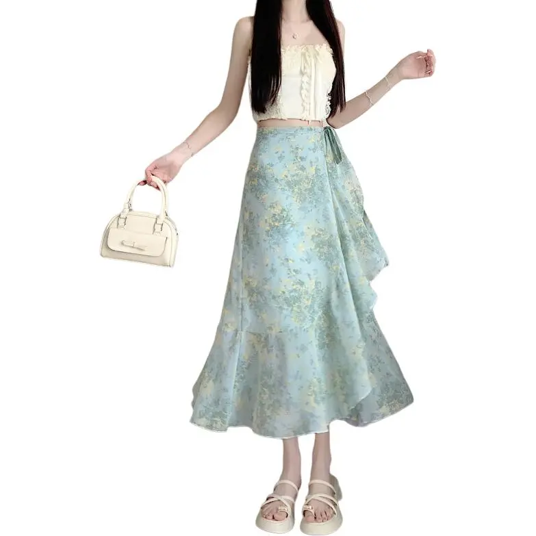 MORii Casual Long Skirt Women's-1