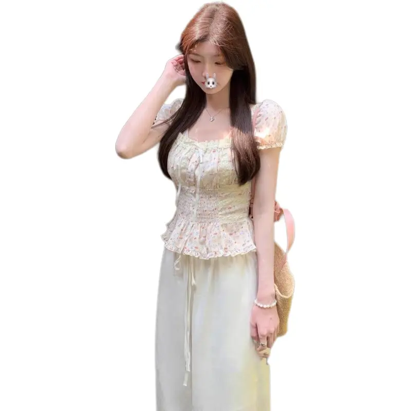 MORii Puff Sleeve T Shirt Women's-4