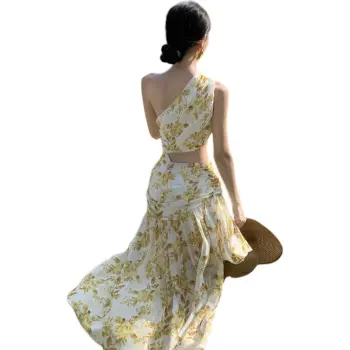 MORii Sleeveless Dress Women's Yellow