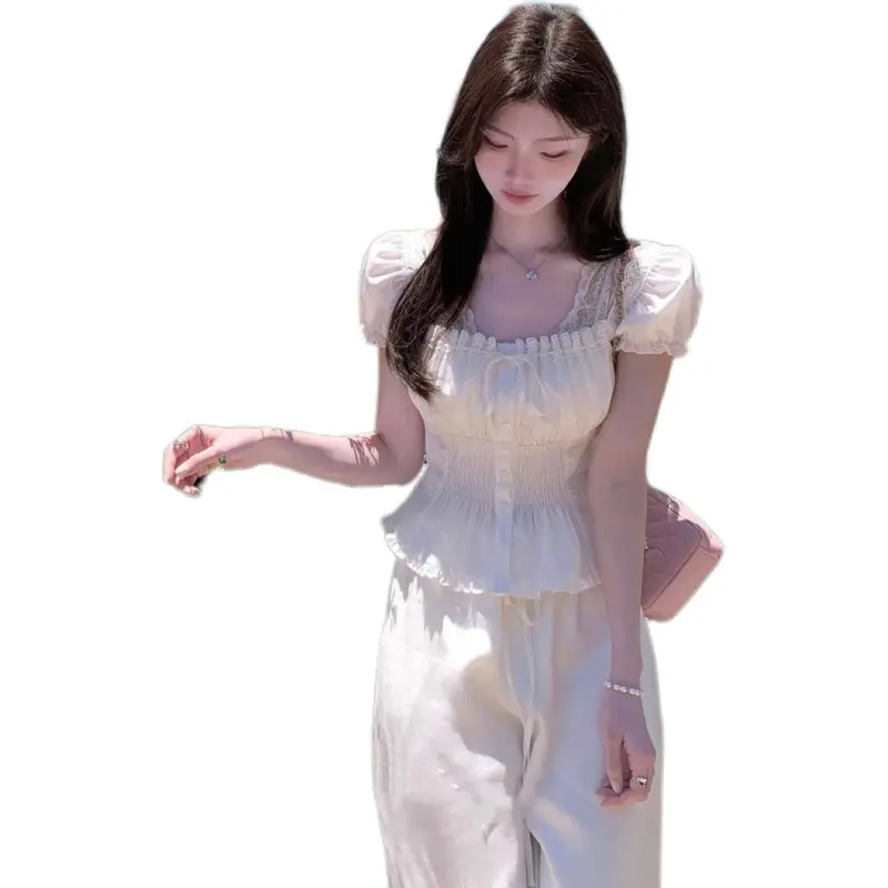 MORii Puff Sleeve T Shirt Women's-1