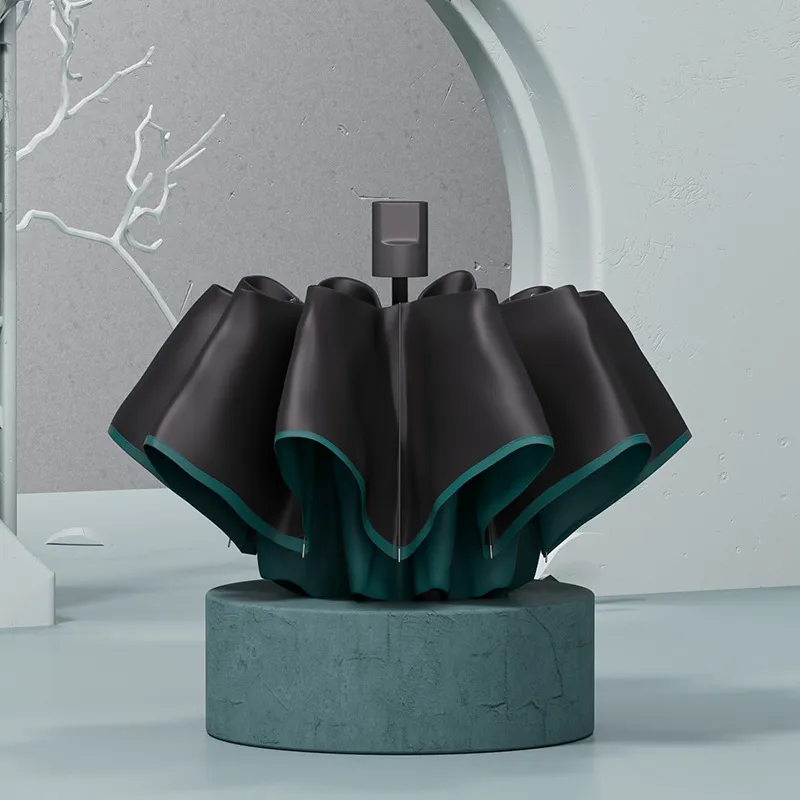 JIXUAN Premium Folding Umbrella With Sun Protection Sun Protection Umbrella-7