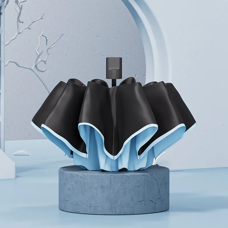 JIXUAN Premium Folding Umbrella With Sun Protection Sun Protection Umbrella-13