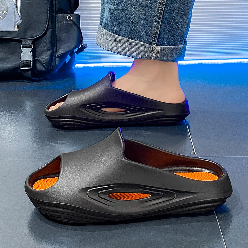 ROBINHOOD Slip Resistant Odor Resistant Abrasion Resistant Antibacterial Slide Slippers Unisex Box Included-9